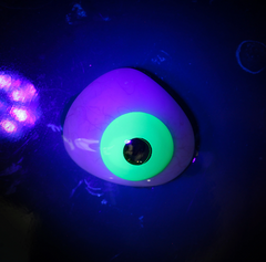 Pinky Paradise Green UV Reactive Eye Contacts