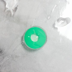 Pinky Paradise Green UV Reactive Eye Contacts