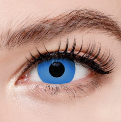Pinky Paradise Blue UV Reactive Eye Contacts