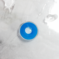 Pinky Paradise Blue UV Reactive Eye Contacts