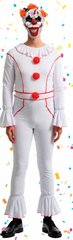 Scary Dancing Clown Adult Jumpsuit