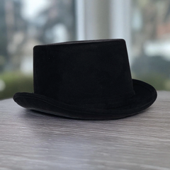 Faux Suede Adult Top Hat