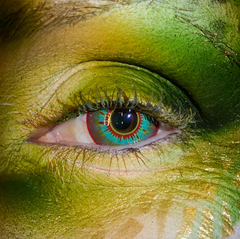 Burning Man Theatrical Contact Lenses