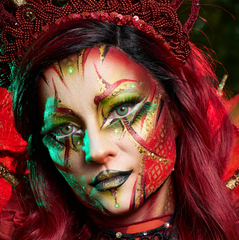 Burning Man Theatrical Contact Lenses