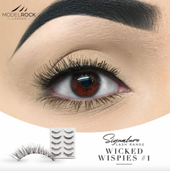 Model Rock Lashes Wicked Wispies - 5 Pair Lash Pack