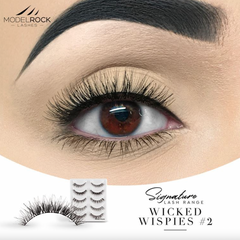 Model Rock Lashes Wicked Wispies - 5 Pair Lash Pack