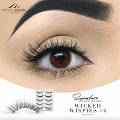 Model Rock Lashes Wicked Wispies - 5 Pair Lash Pack