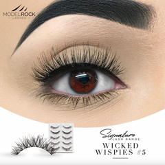 Model Rock Lashes Wicked Wispies - 5 Pair Lash Pack