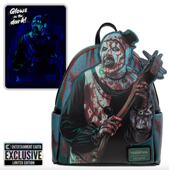 Terrifier Art the Clown Blood Splatter Glow-in-the-Dark Mini-Backpack