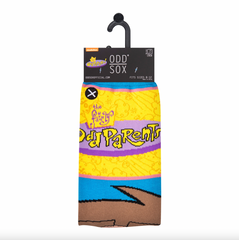 Fairly Odd Parents Big Head Men's Crew Socks