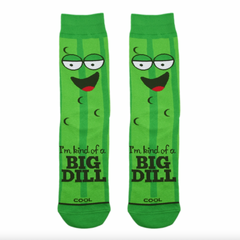 Kind of A Big Dill Men's Crew Socks