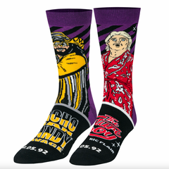 Macho Vs Flair Crew Length Socks