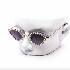 Mini Teardrop Rhinestone Sunglasses