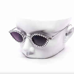 Mini Teardrop Rhinestone Sunglasses