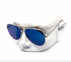 Oversized Mirror Aviator Sunglasses