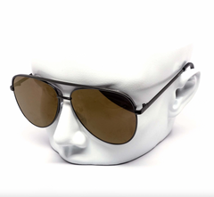 Oversized Mirror Aviator Sunglasses