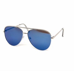 Oversized Mirror Aviator Sunglasses