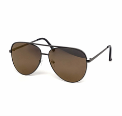 Oversized Mirror Aviator Sunglasses