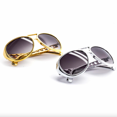 Classy Elvis-Inspired Aviator Sunglasses