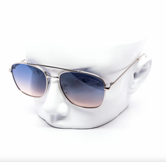 Luxury Rounded Square Aviator Gradient Sunglasses