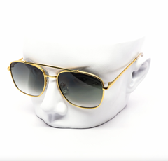 Luxury Rounded Square Aviator Gradient Sunglasses