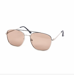Luxury Rounded Square Aviator Gradient Sunglasses