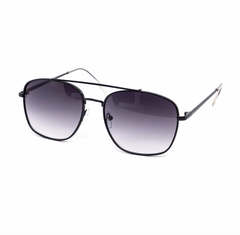 Luxury Rounded Square Aviator Gradient Sunglasses