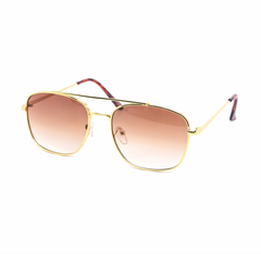 Luxury Rounded Square Aviator Gradient Sunglasses