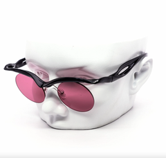 Oval Festival Semi-Rimless Sunglasses