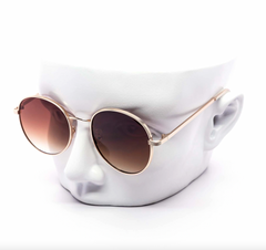 Classy Round Dial Metal Frame Sunglasses