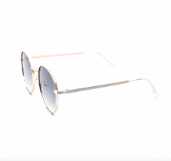 Classy Round Dial Metal Frame Sunglasses