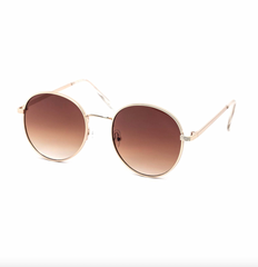 Classy Round Dial Metal Frame Sunglasses