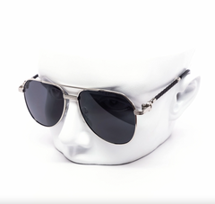 Oversized Rope Chain Aviator Gradient Sunglasses