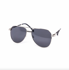 Oversized Rope Chain Aviator Gradient Sunglasses