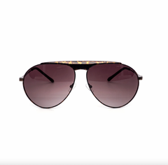 Modern Lux Round Aviator Sunglasses