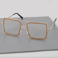 Blue Light Block Jeweled Glasses