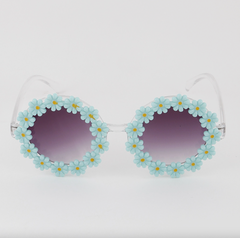 Cute Flower Rimmed Sunglasses