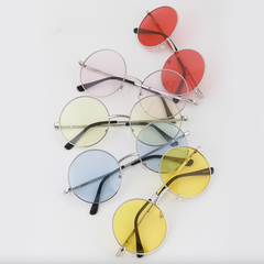 Bright Round Sunglasses