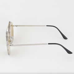 Star Smiley Face Tinted Sunglasses