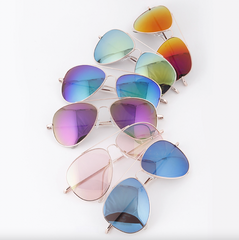 Oversized Polarized Aviator Sunglasses
