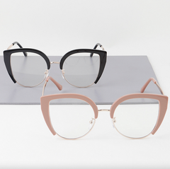 Modern Bright Cat Eye Optical Glasses