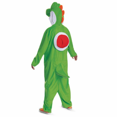 Yoshi Hooded Jumpsuit Adult Costume