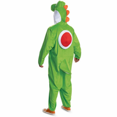 Yoshi Hooded Jumpsuit Adult Costume