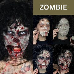 Mehron Complete Zombie Character Makeup Kit