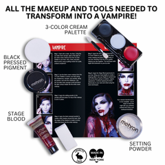 Mehron Complete Modern Vampire Character Makeup Kit
