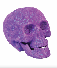 4" Neon Glitter Skulls