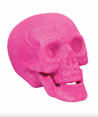 4" Neon Glitter Skulls