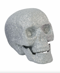 4" Neon Glitter Skulls