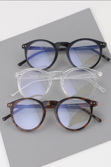 Round Blue-Light Blocker Sunglasses