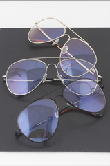 Classic Tinted Aviator Glasses